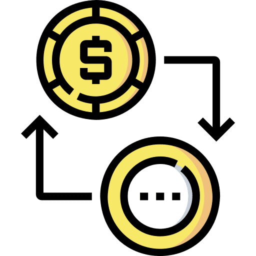 Lottery game exchange entertainment icon Lottery game exchange entertainment icon