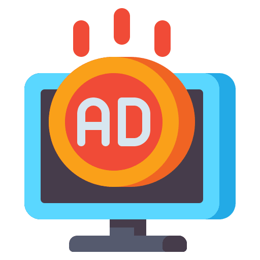 Ad campaign advertising advert notes icon Ad campaign advertising advert notes icon