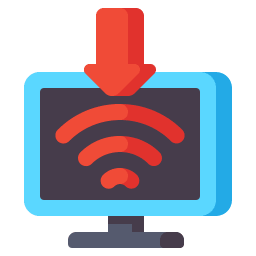 Downlink multimedia media downlink icon Downlink multimedia media downlink icon