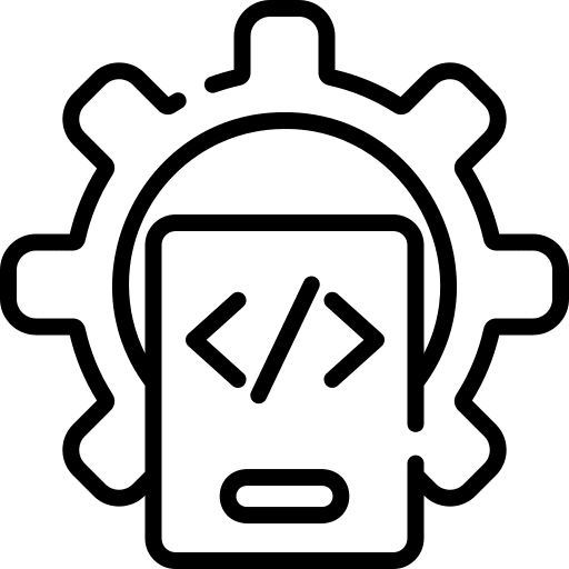 Coding programing optimization coding icon Coding programing optimization coding icon