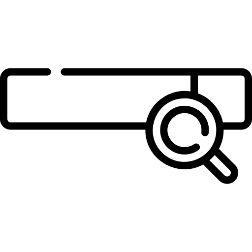 Search bar web page search engine search bar icon Search bar web page search engine search bar icon