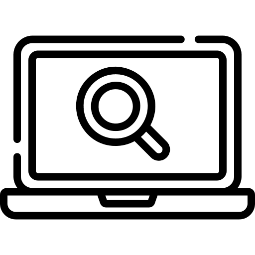 Search engine internet ui loupe icon Search engine internet ui loupe icon