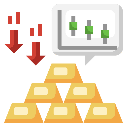 Gold future gold gold price icon Gold future gold gold price icon