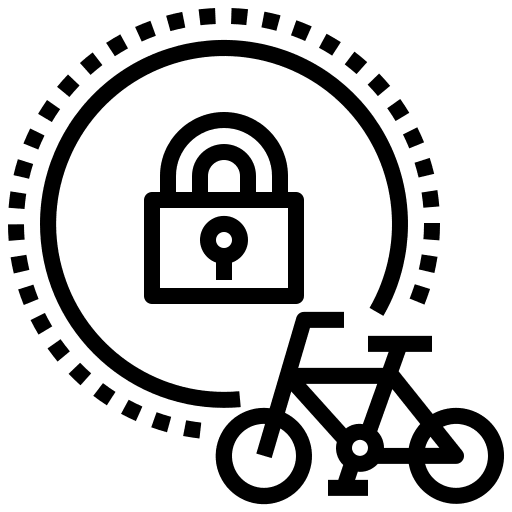 Lock secure lock vehicle icon