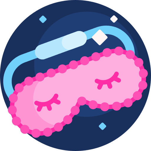 Sleeping mask wellness sleeping mask asleep icon Sleeping mask wellness sleeping mask asleep icon