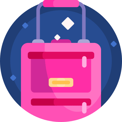 Travel bag travel trip luggage icon Travel bag travel trip luggage icon