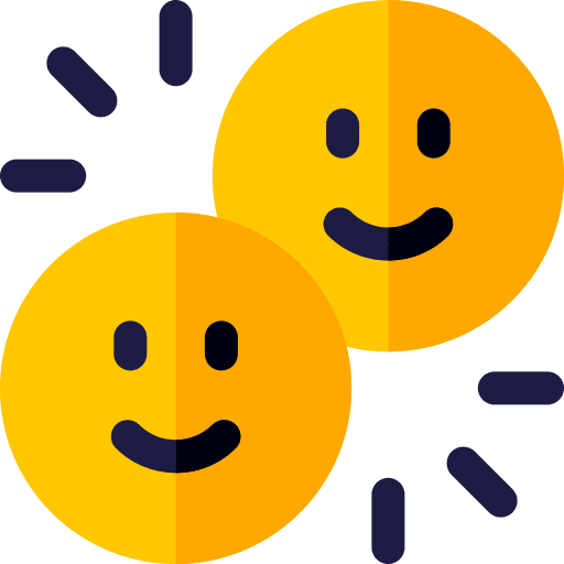 Emoticon happiness happy face emoji icon