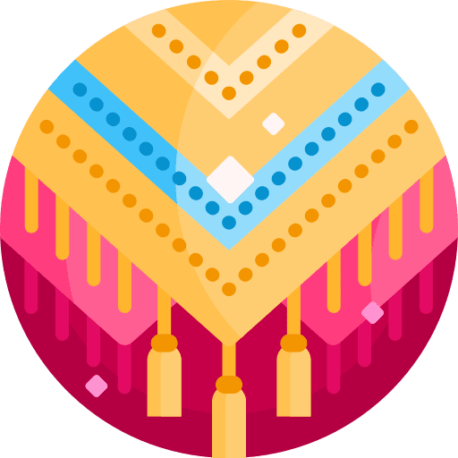 Shawl fashion shawl clothing icon Shawl fashion shawl clothing icon