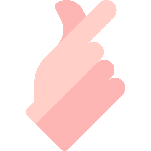 Love gesture hand heart icon Love gesture hand heart icon