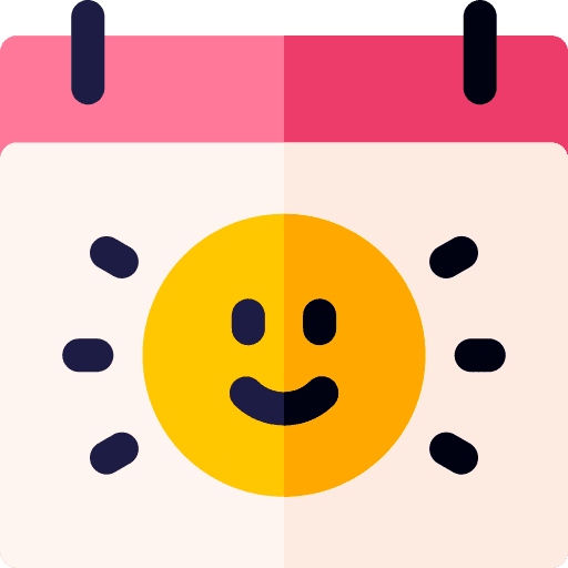 Friendship day event celebration schedule icon Friendship day event celebration schedule icon