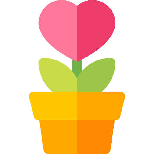 Love romantic love and romance sprout icon Love romantic love and romance sprout icon