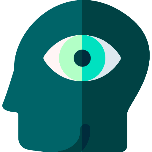 Eye mind eye wellness icon