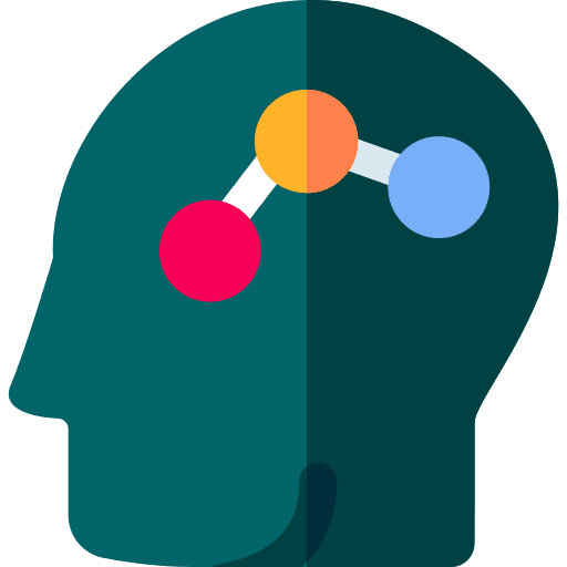 Link psychology link think icon Link psychology link think icon