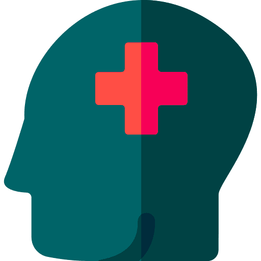 Mental health wellness psychology intelligence icon