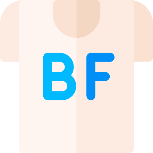 Tshirt garment short sleeves bff icon Tshirt garment short sleeves bff icon