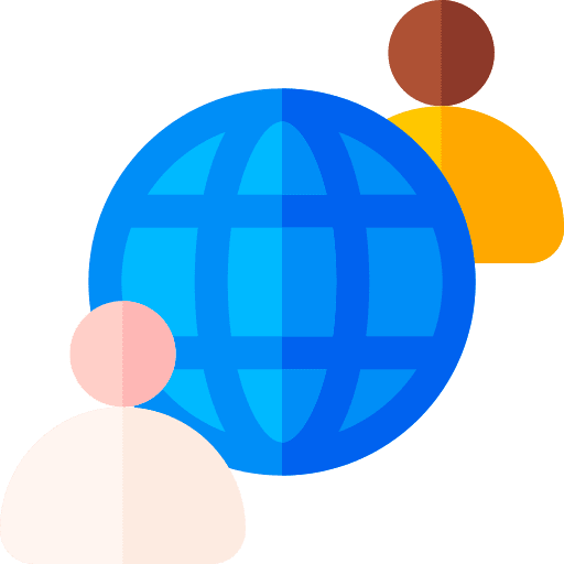 World friendship day networking internet icon World friendship day networking internet icon