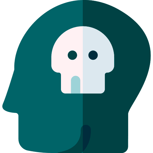 Death wellness emotion intelligence icon Death wellness emotion intelligence icon