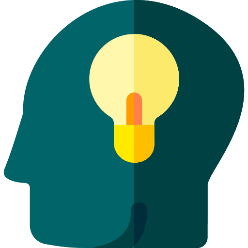 Idea mind intelligence idea icon Idea mind intelligence idea icon