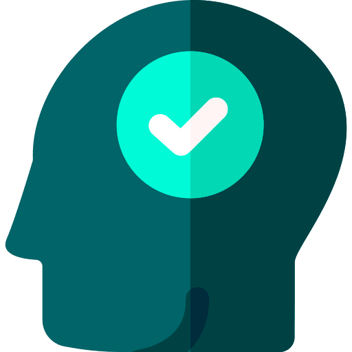 Checked psychology wellness checked icon Checked psychology wellness checked icon