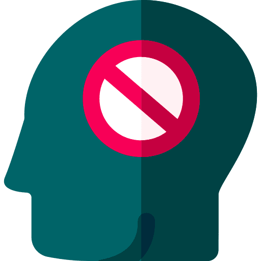 Forbidden mind think wellness icon Forbidden mind think wellness icon