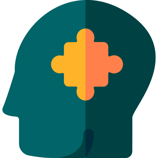 Problem solving wellness emotion psychology icon Problem solving wellness emotion psychology icon