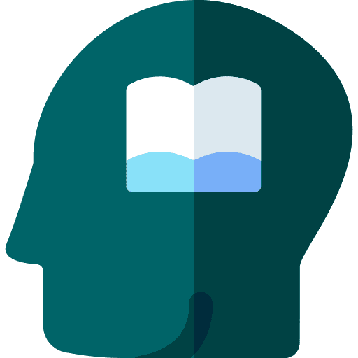 Reading emotion mind wellness icon Reading emotion mind wellness icon