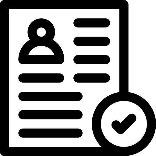 Approved verified approved files and folders icon