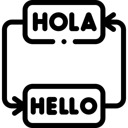 Translation translation language communications icon