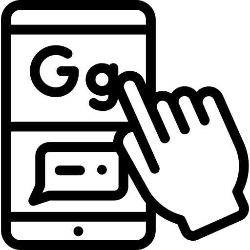 Language translate communications mobile phone icon Language translate communications mobile phone icon