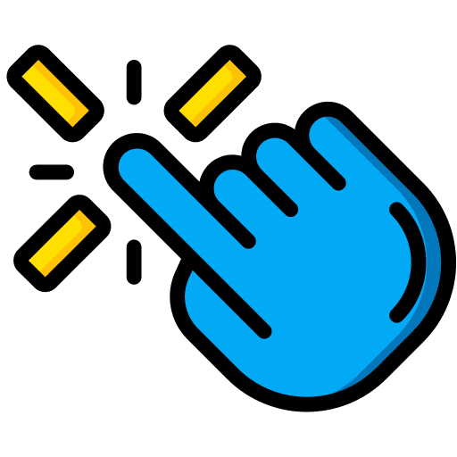 Click tap ui pointer icon