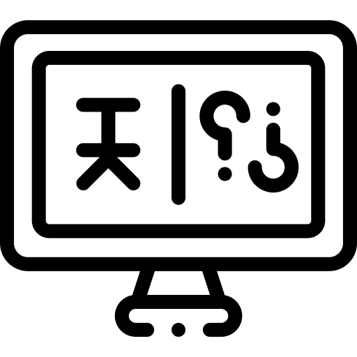 Online online learning online test online icon Online online learning online test online icon