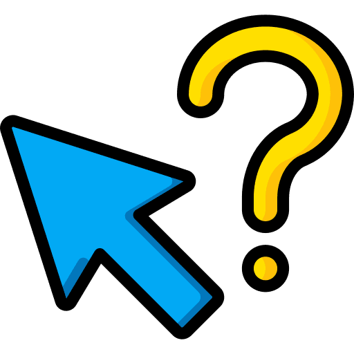Cursor question click info icon