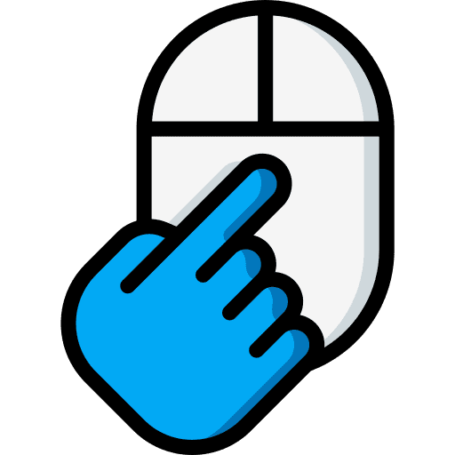 Mouse ui hand mouse icon