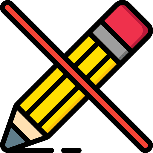 Pencil tool restriction edit tools icon