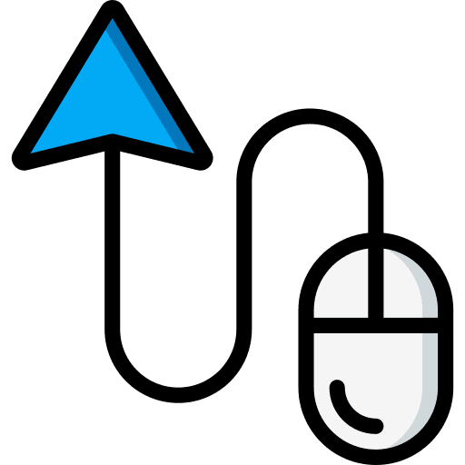 Mouse mouse pointer arrow icon