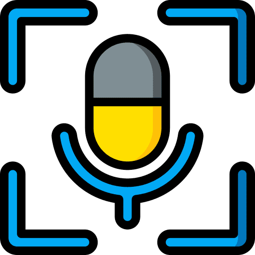 Microphone radio sound microphone icon