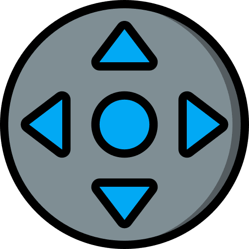 Move arrows directions scroll icon