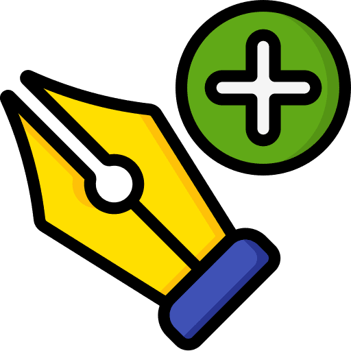 Pen cursor pen tool icon