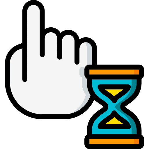 Wait tap finger miscellaneous icon