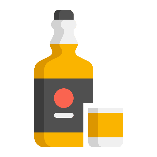Alcohol drinks wheat liquid icon