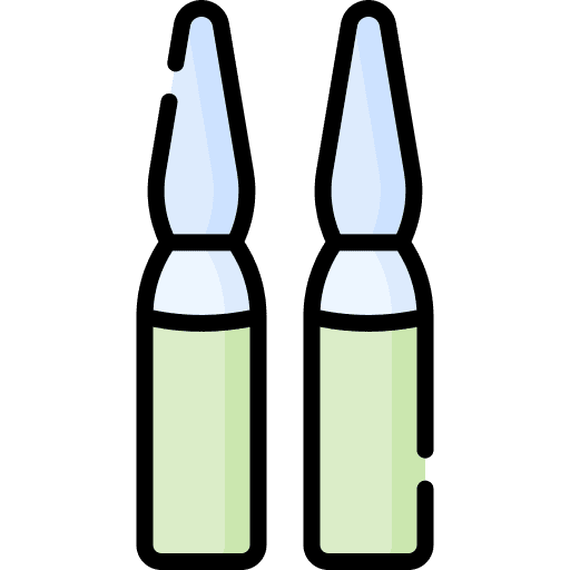 Ampoule pharmacy vial ampoule icon