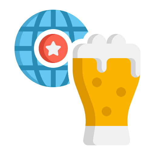 Premium alcohol pint premium icon