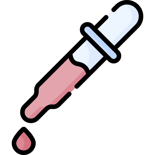 Droplet droplet blood test covid 19 icon