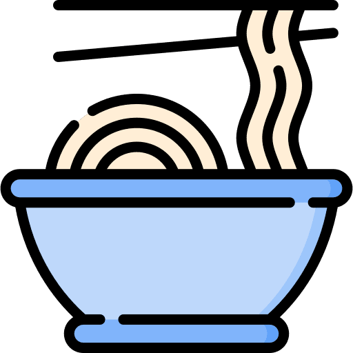 Noodles pasta italian food fresh icon Noodles pasta italian food fresh icon
