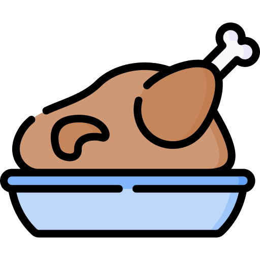 Fried chicken chicken leg turkey chicken icon Fried chicken chicken leg turkey chicken icon