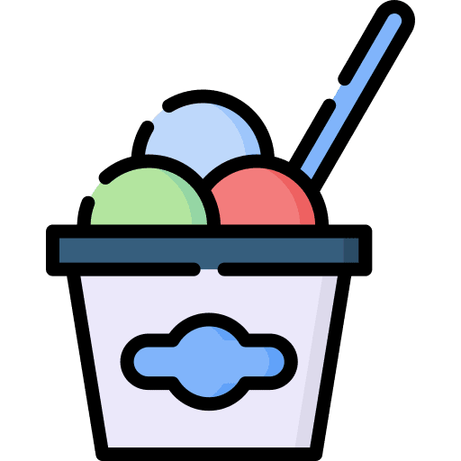 Ice cream food summertime sweet icon Ice cream food summertime sweet icon