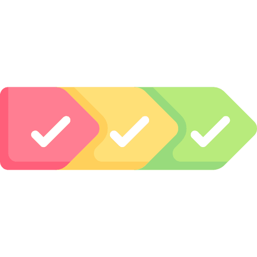 Value chain cost production product icon