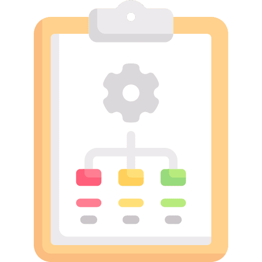 Settings form settings file icon