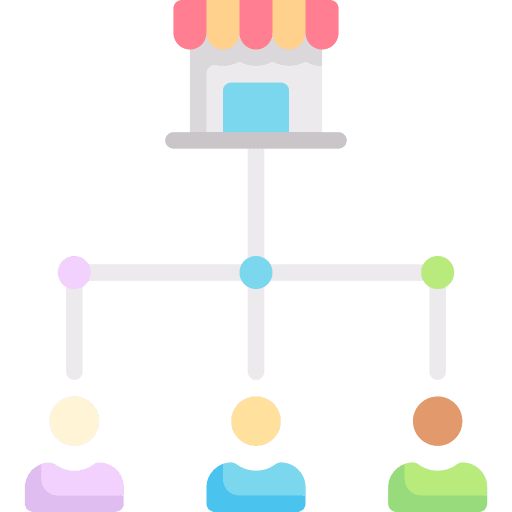 Store store business and finance users icon Store store business and finance users icon
