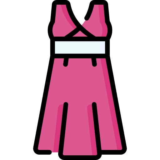 Dress clothing fashion femenine icon